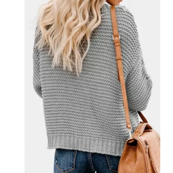 🔥Last one💕HP💕New boutique chunky open front Cardigan - Picture 5 of 10